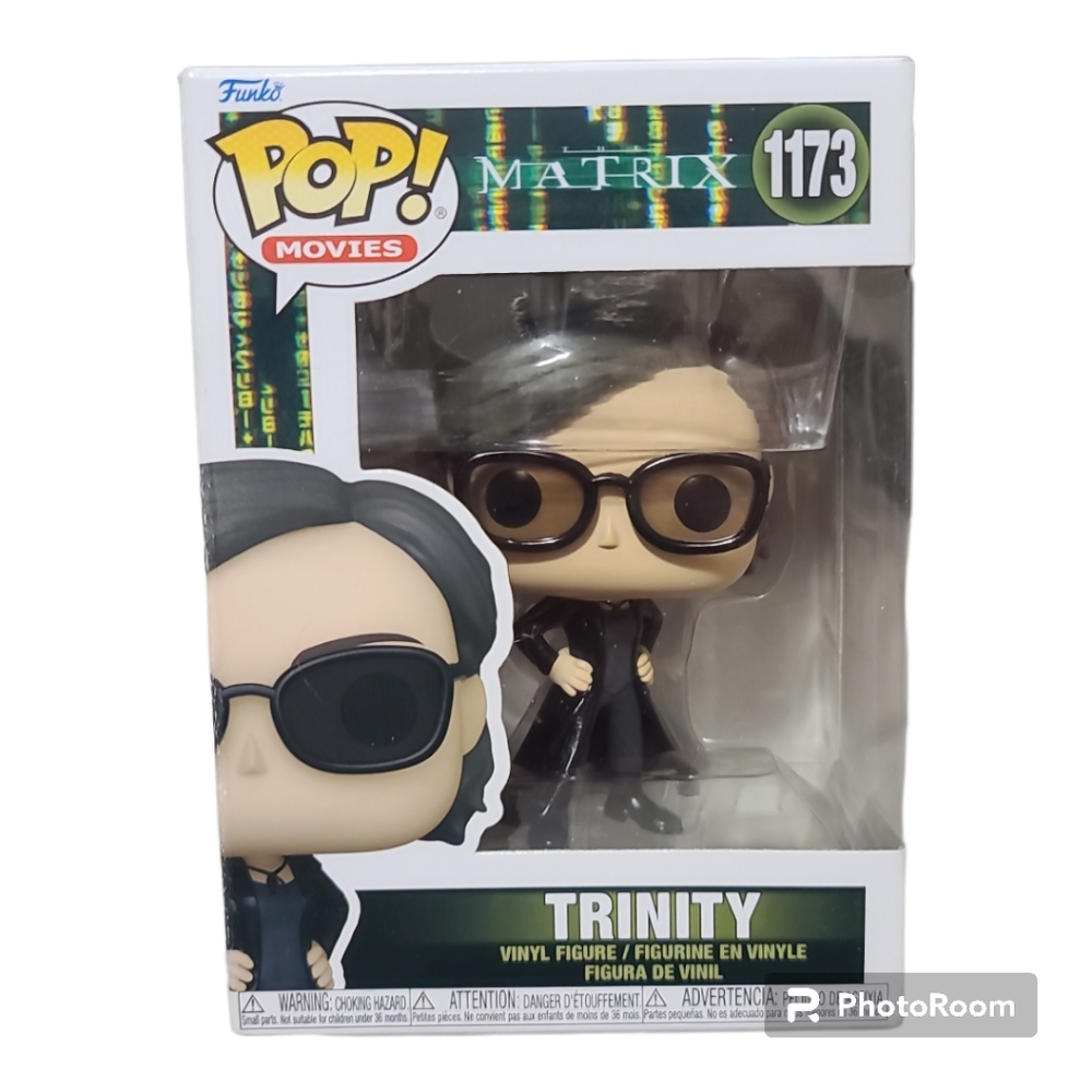 Funko Pop! Movies - The Matrix -Morpheus and Trinity NIB